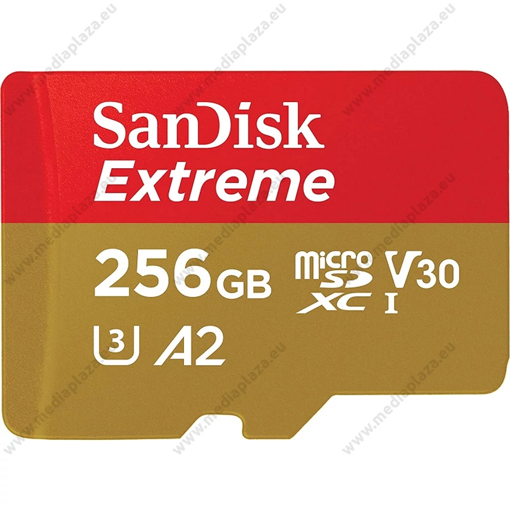 SANDISK EXTREME FOR MOBILE GAMING MICRO SDXC 256GB CLASS 10 UHS-I U3 A2 V30 160/90 MB/s
