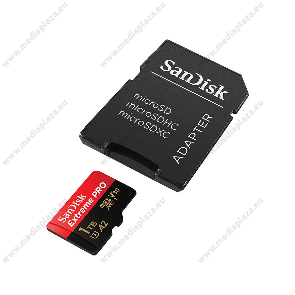 SANDISK EXTREME PRO MICRO SDXC 1TB + ADAPTER CLASS 10 UHS-I U3 A2 V30 200/140 MB/s