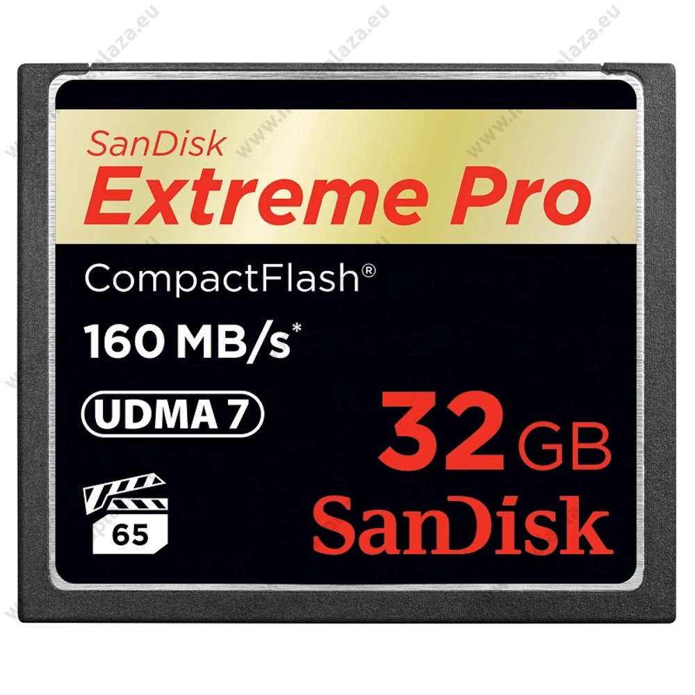 SANDISK COMPACT FLASH EXTREME PRO UDMA7 MEMÓRIAKÁRTYA 160/150 MB/s 32GB