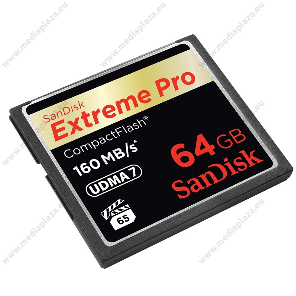 SANDISK COMPACT FLASH EXTREME PRO UDMA7 MEMÓRIAKÁRTYA 160/150 MB/s 64GB