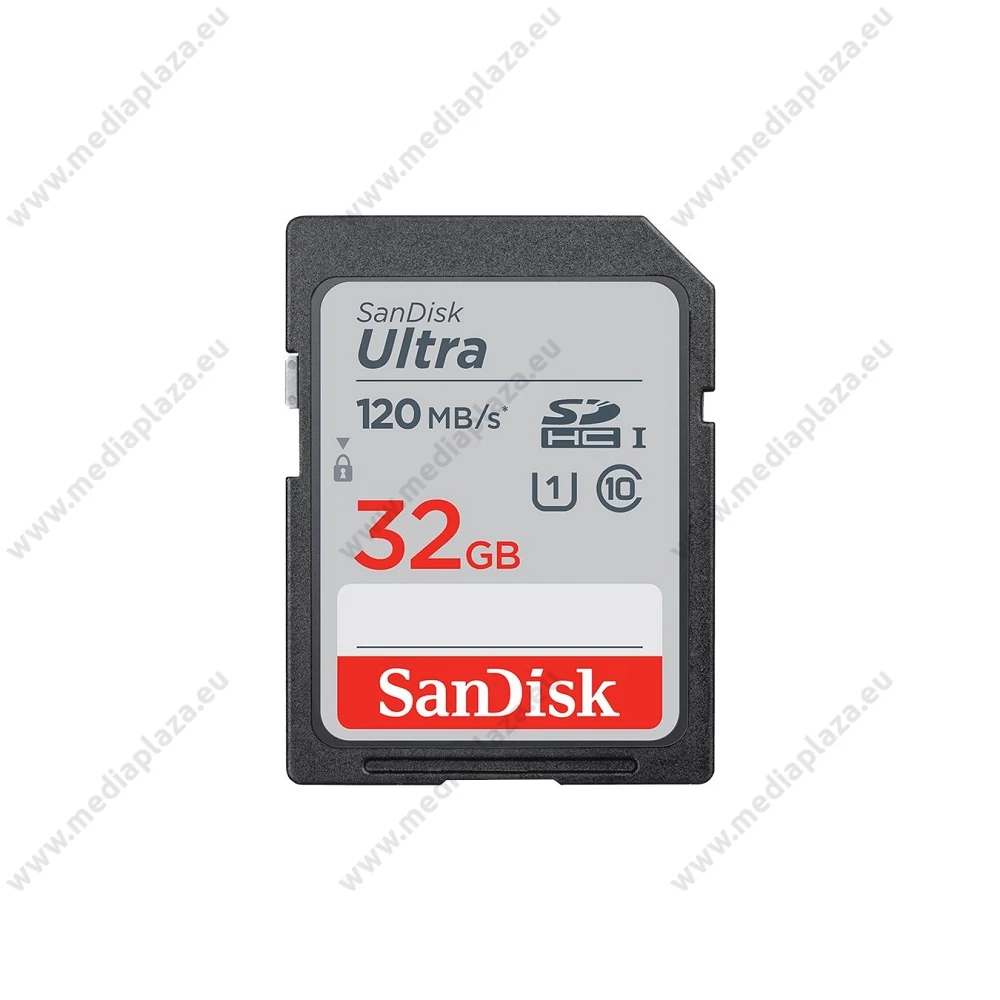 SANDISK ULTRA SDHC 32GB CLASS 10 UHS-I U1 (120 MB/s OLVASÁSI SEBESSÉG)