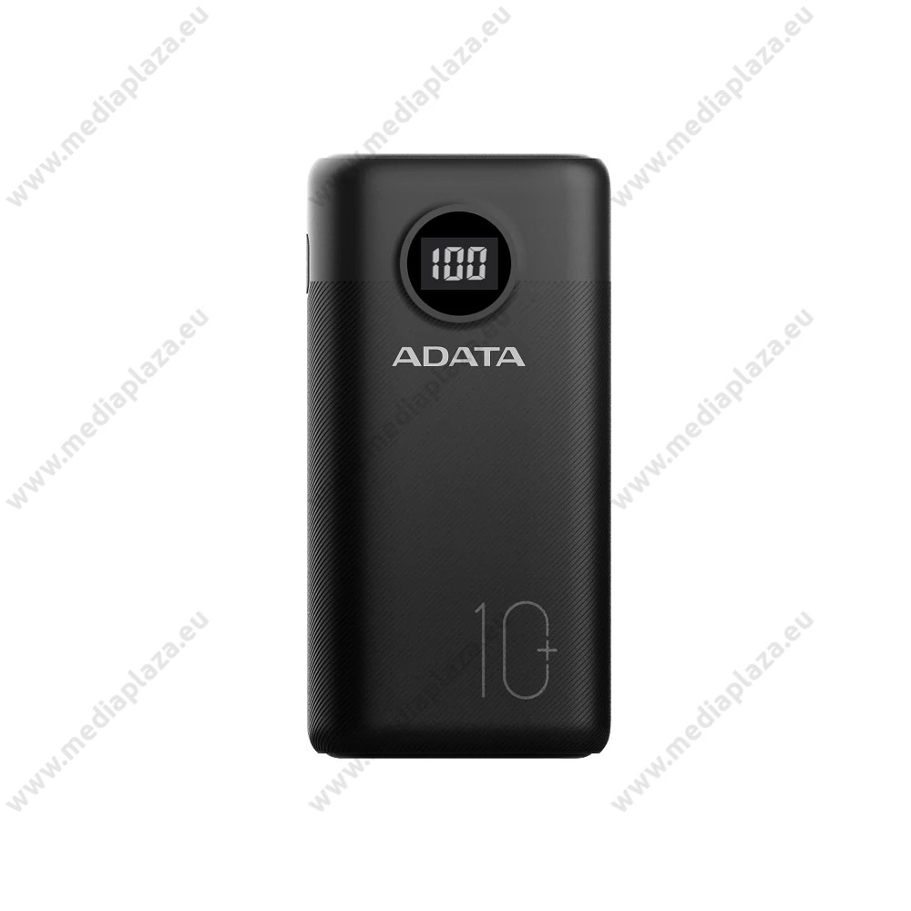 ADATA P10000QCD POWERBANK 10.000 mAh 18W QC 3.0/PD 3.0 FEKETE