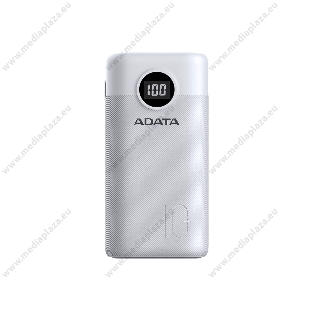 ADATA P10000QCD POWERBANK 10.000 mAh 18W QC 3.0/PD 3.0 FEHÉR