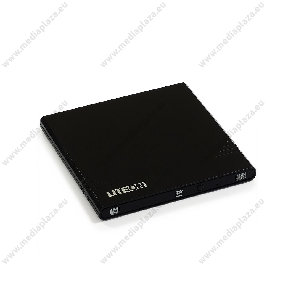 LITE-ON eBAU108 SLIM KÜLSŐ USB OPTIKAI MEGHAJTÓ CD/DVD ÍRÓ OLVASÓ FEKETE