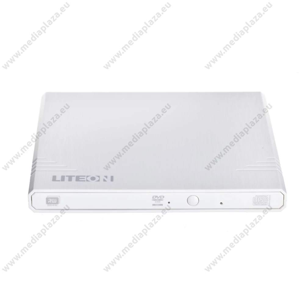 LITE-ON eBAU108 SLIM KÜLSŐ USB OPTIKAI MEGHAJTÓ CD/DVD ÍRÓ OLVASÓ FEHÉR