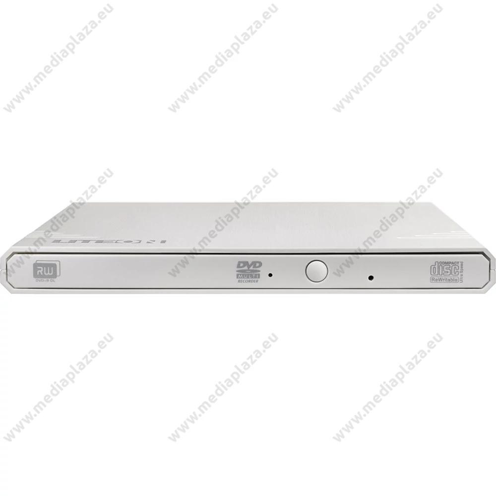 LITE-ON eBAU108 SLIM KÜLSŐ USB OPTIKAI MEGHAJTÓ CD/DVD ÍRÓ OLVASÓ FEHÉR