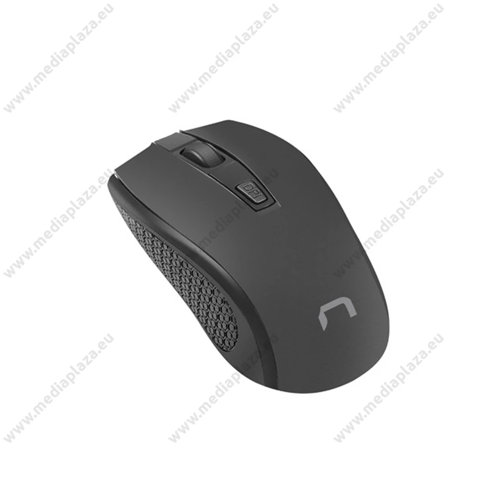 NATEC JAY 2 NMY-1799 VEZETÉK NÉLKÜLI OPTIKAI EGÉR 2,4GHZ 800-1200-1600DPI FEKETE