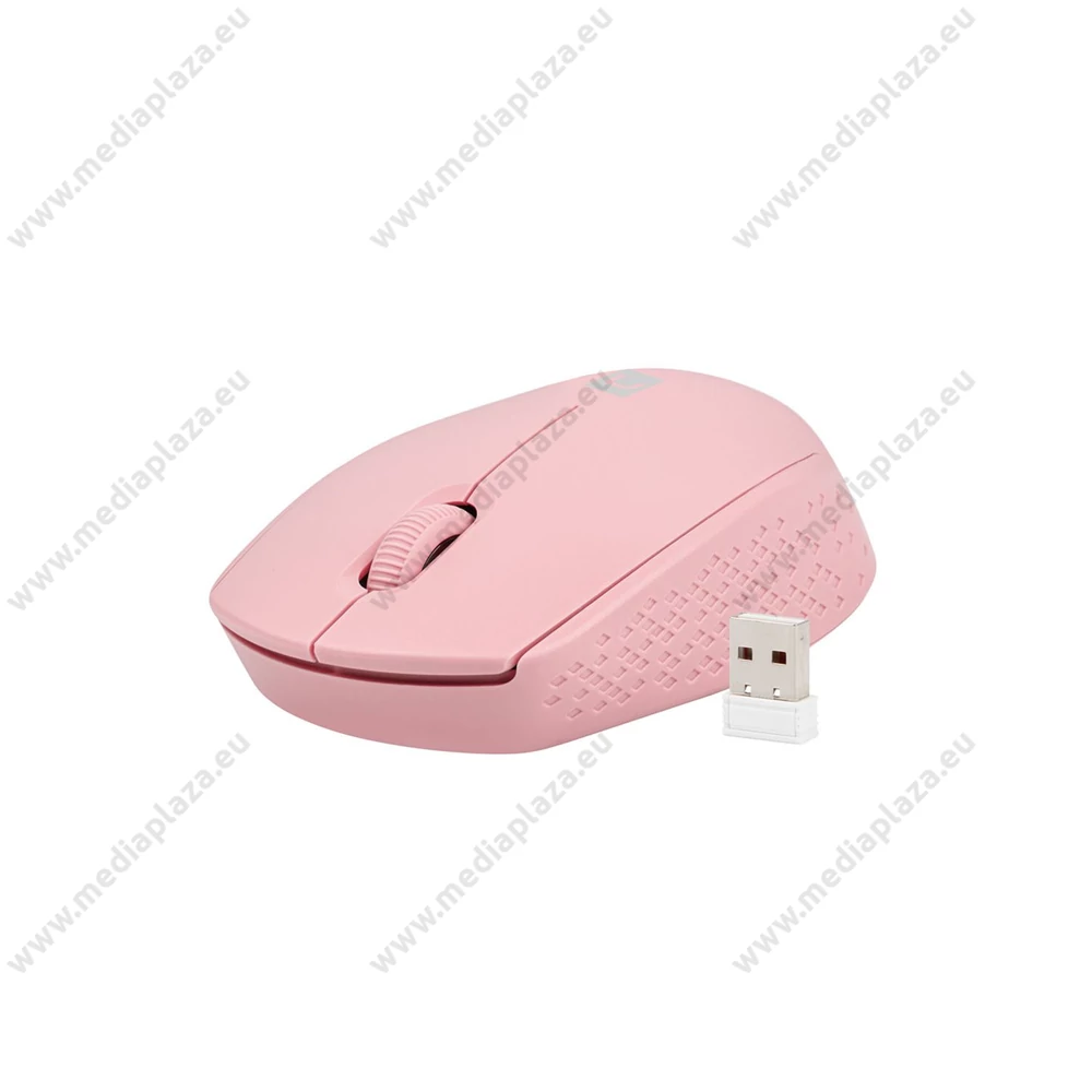 NATEC STORK NMY-2002 VEZETÉK NÉLKÜLI OPTIKAI EGÉR 2,4GHZ 1600DPI RÓZSASZÍN