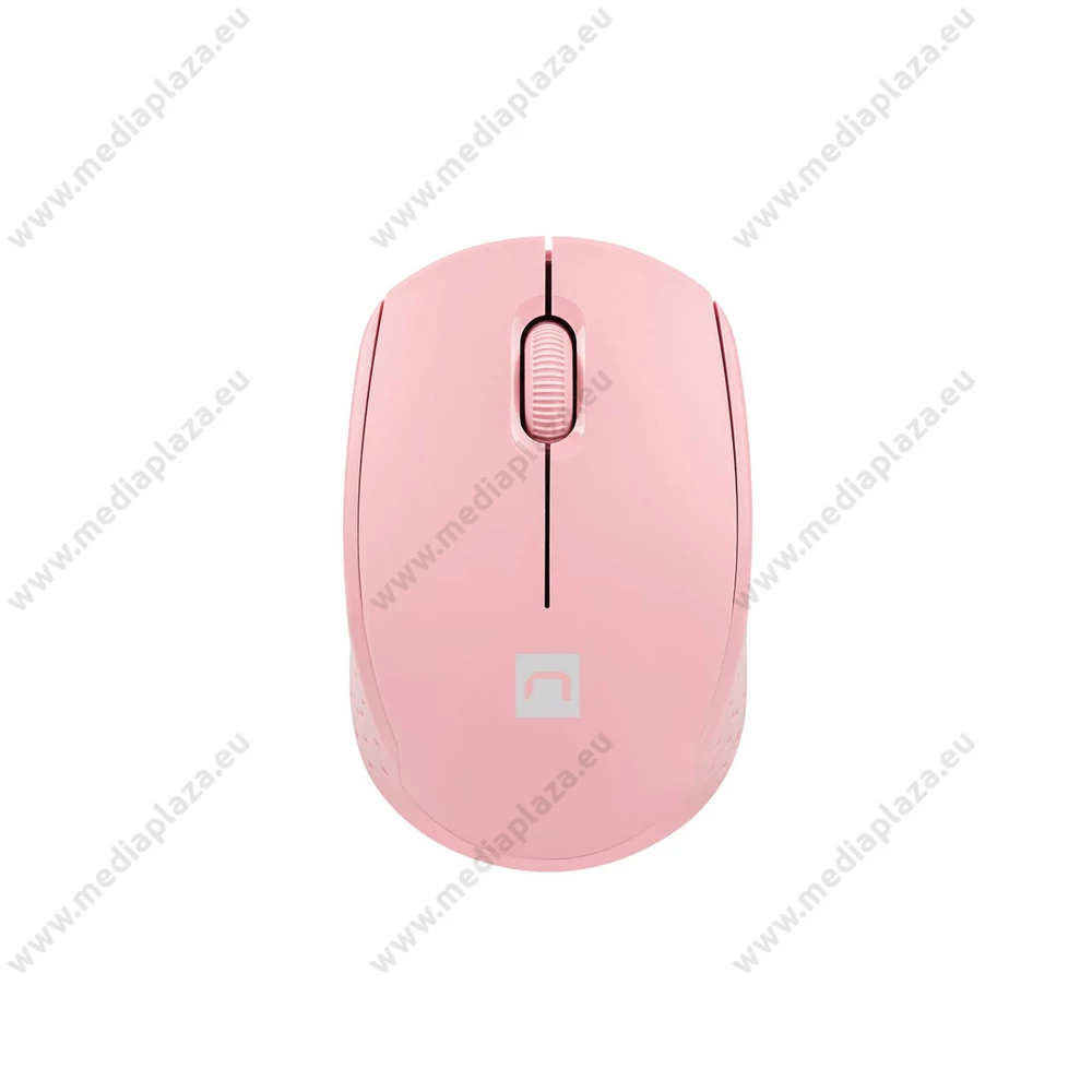 NATEC STORK NMY-2002 VEZETÉK NÉLKÜLI OPTIKAI EGÉR 2,4GHZ 1600DPI RÓZSASZÍN