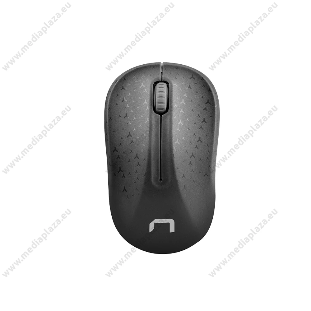 NATEC TOUCAN NMY-1650 VEZETÉK NÉLKÜLI OPTIKAI EGÉR 2,4GHZ 1600DPI FEKETE/SZÜRKE