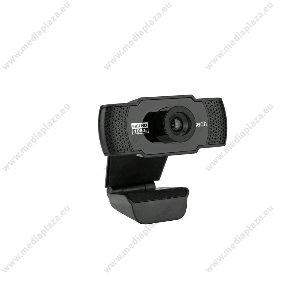 C-TECH CAM-11FHD FULL HD 1080p 30FPS WEBKAMERA MIKROFONNAL FEKETE
