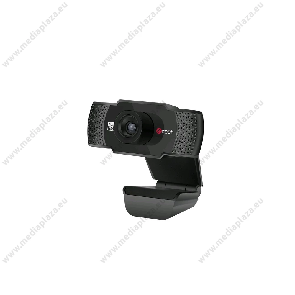 C-TECH CAM-11FHD FULL HD 1080p 30FPS WEBKAMERA MIKROFONNAL FEKETE