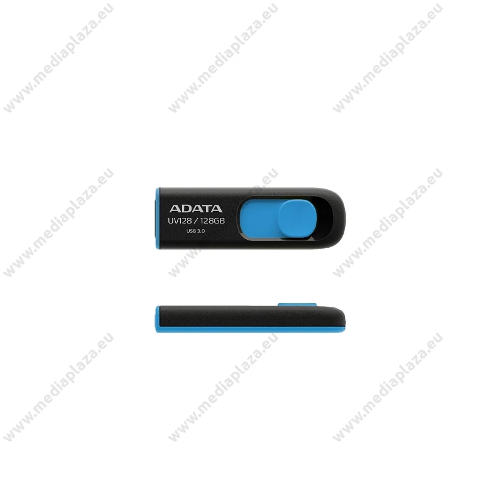 ADATA USB 3.0 DASHDRIVE CLASSIC UV128 128GB FEKETE/KÉK