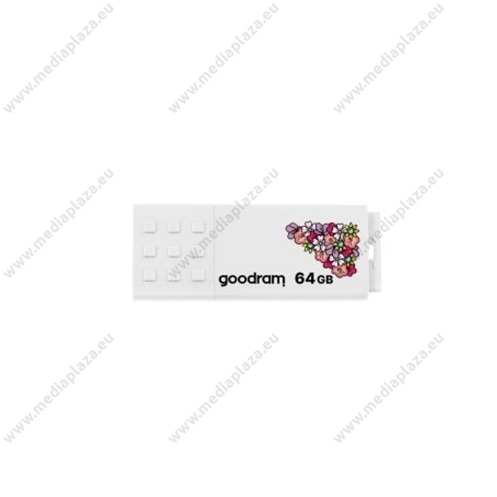 GOODRAM UME2 USB 2.0 PENDRIVE 64GB SPRING FEHÉR