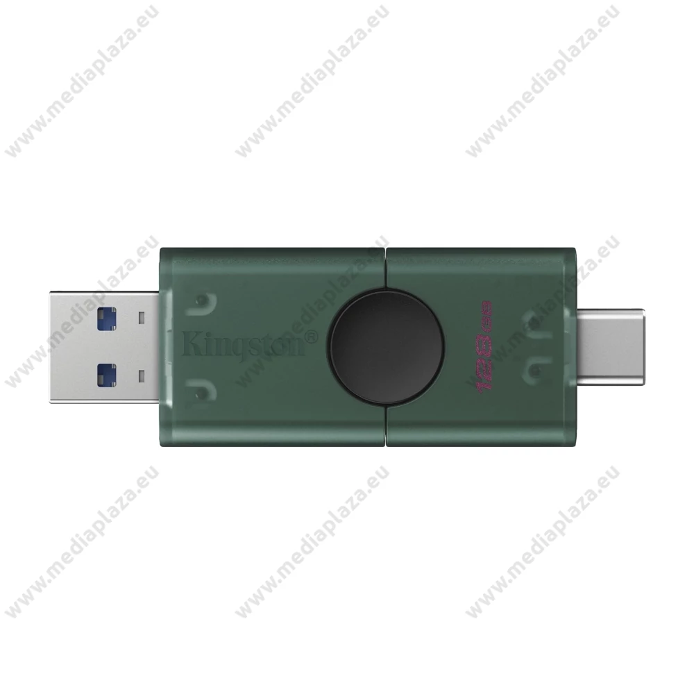 KINGSTON DATATRAVELER DUO G2 USB 3.2 USB-A/USB-C PENDRIVE 128GB FEKETE-ZÖLD