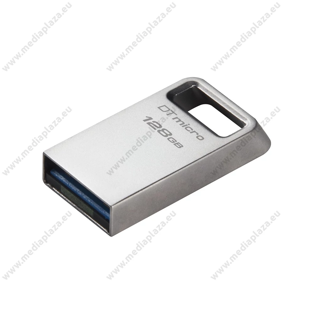 KINGSTON DATATRAVELER MICRO USB 3.2 GEN 1 FÉMHÁZAS PENDRIVE 128GB (200 MB/s OLVASÁSI SEBESSÉG)