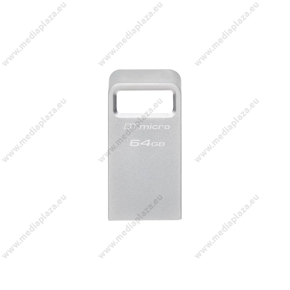 KINGSTON DATATRAVELER MICRO USB 3.2 GEN 1 FÉMHÁZAS PENDRIVE 64GB (200 MB/s OLVASÁSI SEBESSÉG)
