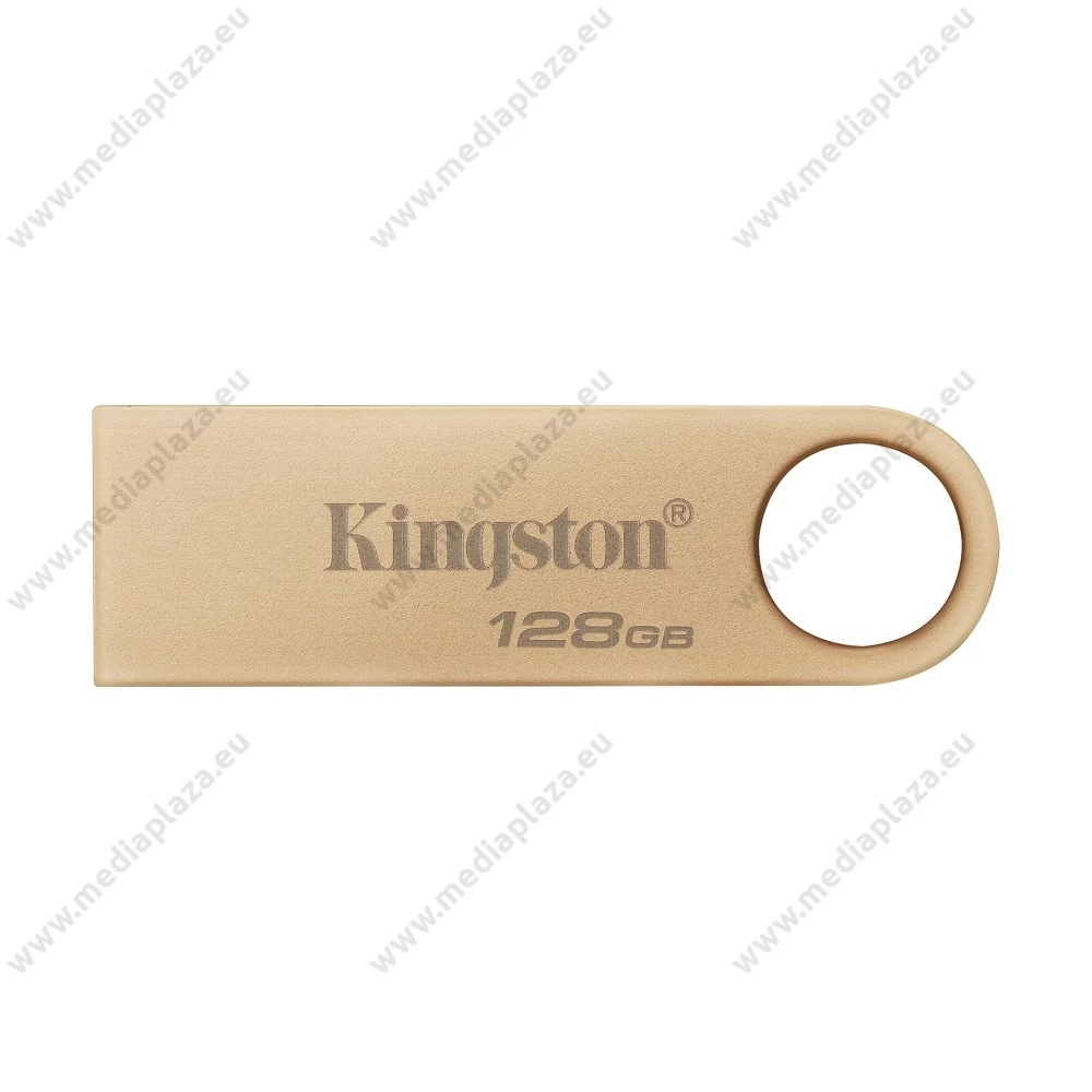 KINGSTON DATATRAVELER SE9 G3 USB 3.2 GEN 1 FÉMHÁZAS PENDRIVE 128GB (220/100 MB/s) ARANY