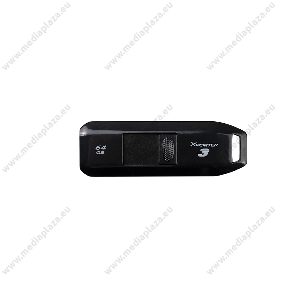 PATRIOT XPORTER 3 SLIDER USB 3.2 GEN 1 PENDRIVE 64GB FEKETE