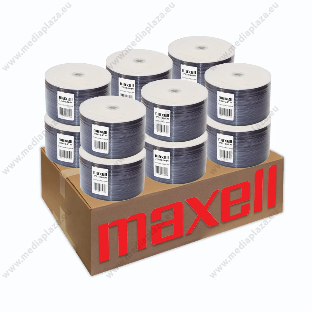 MAXELL DVD-R 16X FULL NYOMTATHATÓ 12 X SHRINK (50) XXLDVD CSOMAG