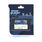 PATRIOT BURST 2,5 COL MÉRETÚ SATA III 555/540 MB/s 7mm SSD MEGHAJTÓ 240GB