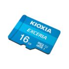 KIOXIA EXCERIA MICRO SDHC 16GB + ADAPTER CLASS 10 UHS-I U1 (100 MB/s OLVASÁSI SEBESSÉG)