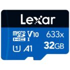 LEXAR HIGH PERFORMANCE 633x BLUE SERIES MICRO SDHC 32GB + ADAPTER CLASS 10 UHS-I U1 A1 V10 (100/20 MB/s)