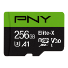 PNY ELITE-X MICRO SDXC 256GB + ADAPTER CLASS 10 UHS-I U3 A1 V30 100/90 MB/s