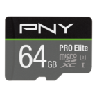 PNY PRO ELITE MICRO SDXC 64GB + ADAPTER CLASS 10 UHS-I U3 A1 V30 100/60 MB/s