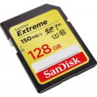 SANDISK EXTREME SDXC 128GB CLASS 10 UHS-I U3 V30 150/70 MB/s