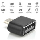 MICRO USB/USB 2.0 OTG ADAPTER FEKETE