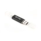 PLATINET PMFA16B AX-DEPO PENDRIVE MICROUSB/USB 2.0 16GB FEKETE