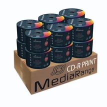 MEDIARANGE CD-R 52X FULL NYOMTATHATÓ 12 X SHRINK (50) MR208 XXL CD CSOMAG