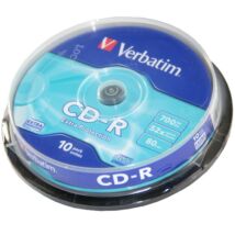VERBATIM CD-R 52X CAKE (10)