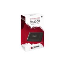 KINGSTON XS1000 USB-C 3.2 GEN 2 KÜLSŐ SSD MEGHAJTÓ 1TB FEKETE