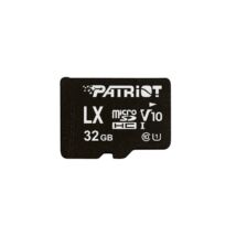 PATRIOT LX SERIES MICRO SDHC 32GB CLASS 10 UHS-I U1 (90 MB/s OLVASÁSI SEBESSÉG)