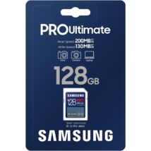 SAMSUNG PRO ULTIMATE (2023) SDXC 128GB CLASS 10 UHS-I U3 V30 200/130 MB/s