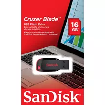 SANDISK USB 2.0 CRUZER BLADE PENDRIVE 16GB FEKETE