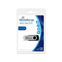 MEDIARANGE USB 2.0 PENDRIVE 4GB MR907