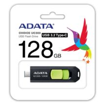ADATA UC300 USB-C 3.2 GEN 1 PENDRIVE 128GB FEKETE-ZÖLD
