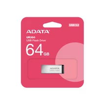 ADATA UR350 USB 3.2 GEN 1 FÉMHÁZAS PENDRIVE 64GB FEKETE