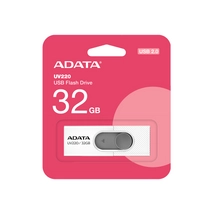 ADATA UV220 USB 2.0 PENDRIVE 32GB FEHÉR-SZÜRKE