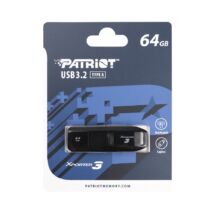 PATRIOT XPORTER 3 SLIDER USB 3.2 GEN 1 PENDRIVE 64GB FEKETE