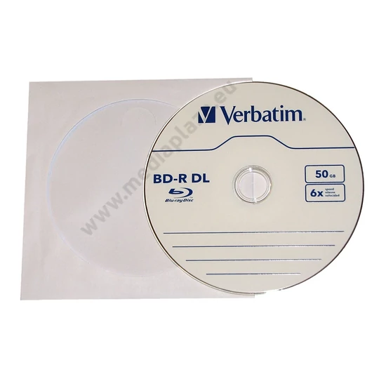 VERBATIM BD-R 50GB 6X PAPÍRTOKBAN