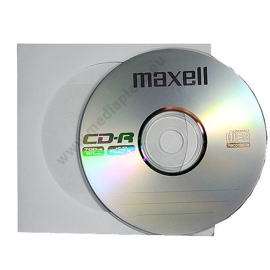 MAXELL CD-R 52X PAPÍRTOKBAN (10)