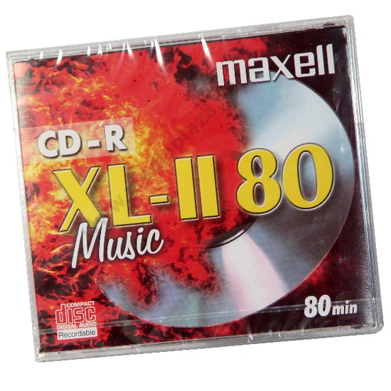 MAXELL CD-R 52X AUDIO NORMÁL TOKBAN