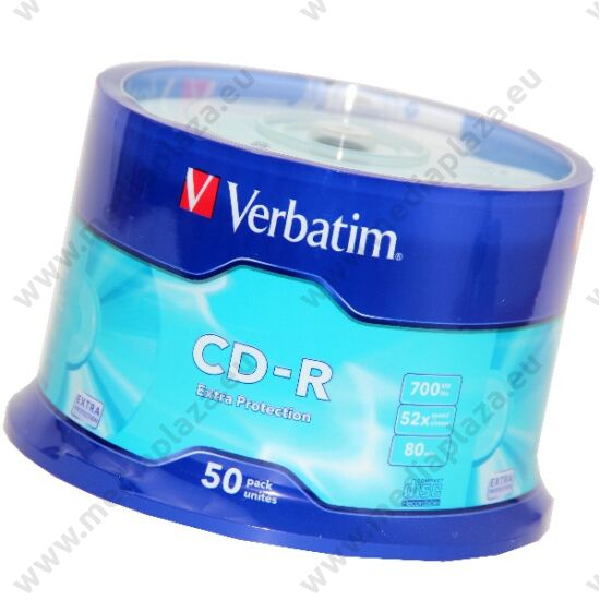 VERBATIM CD-R 52X CAKE (50)