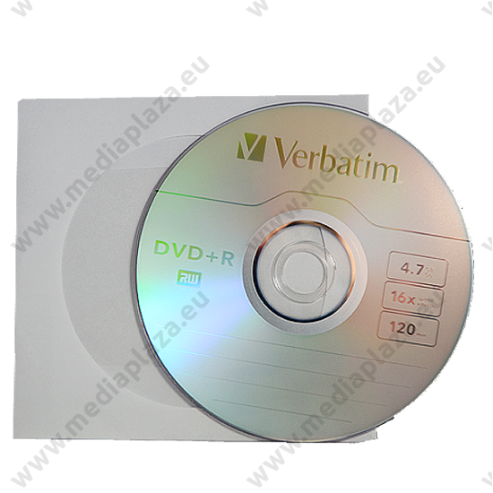 VERBATIM DVD+R 16X PAPÍRTOKBAN (10)