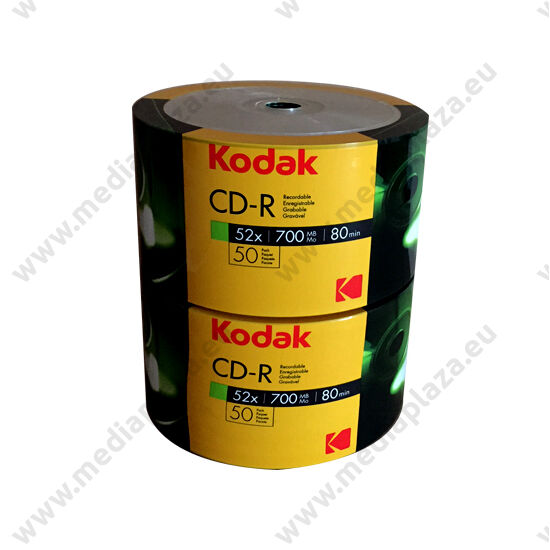 KODAK CD-R 52X SHRINK (50) - 2 X 50 DB-OS CSOMAG