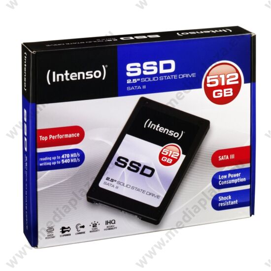 INTENSO SSD 2,5 SATA3 TOP 512GB